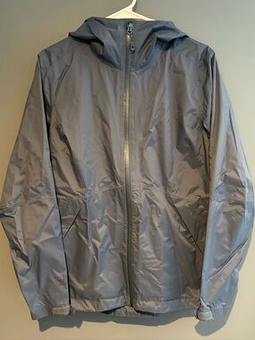 Mountain Hardwear Women’s 100% Nylon Jacket Size Medium Steel Blue Hooded